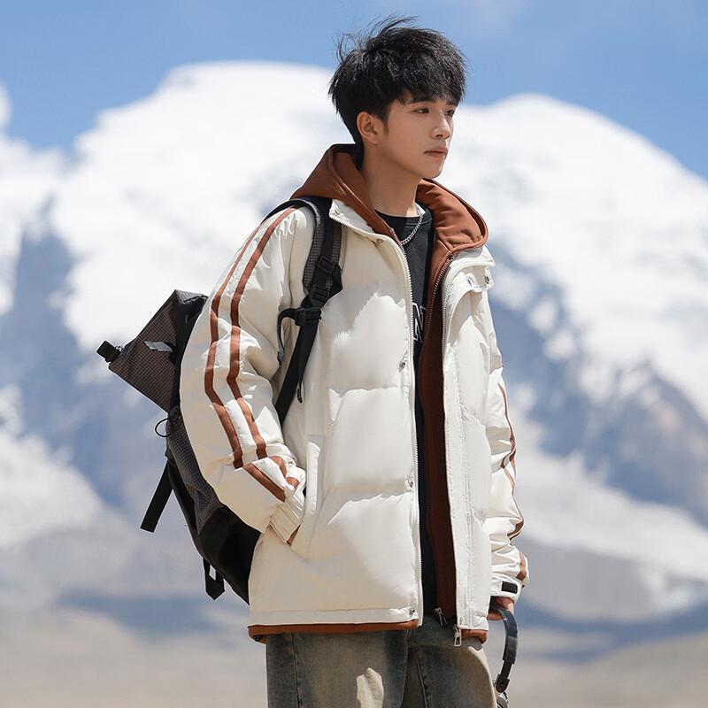 Wassup Sohot Men's Hooded Duck Down Jacket