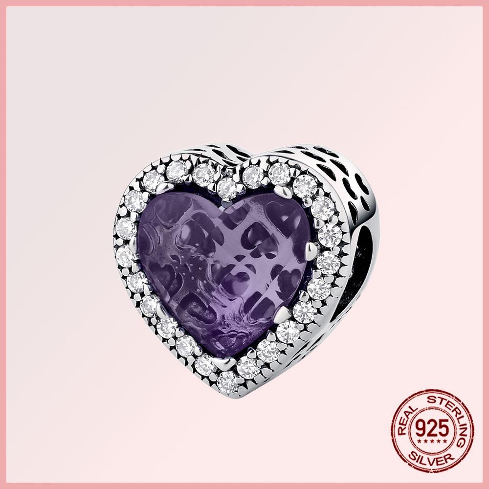 Sparkling Pavé Angel Wings Copper Dangle Charms Fit Original Bracelet Beads Jewelry Gift Diy