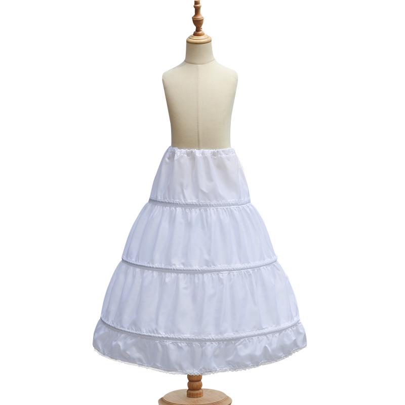 Adjustable Fishbone Support Petticoat for Girls' Lolita and Princess Dresses