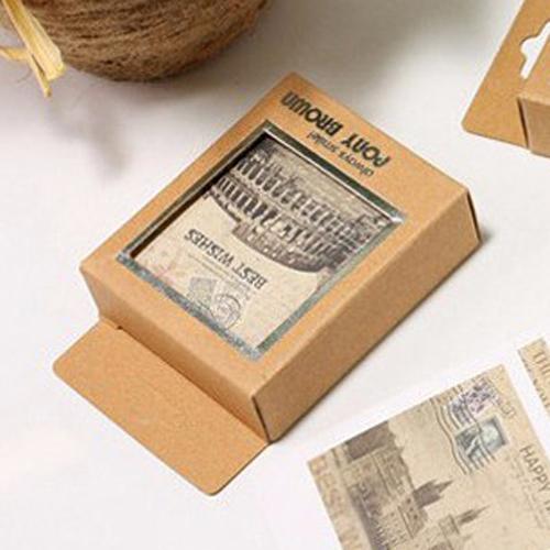 

32 шт./набор новых винтажных архитектурных пейзажных дорожных карточек, ретро-конвертов, бумажных открыток, поздравительных подарков, канцелярских принадлежностей