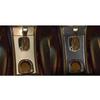 4Pcs Carbon Fiber Interior Console Gear Shift Cover Trim For Mercedes-Benz W203