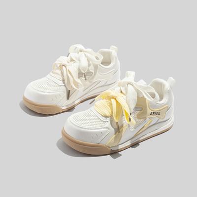 Soft-soled Heightening Women's Shoes All-match White Shoes Breathable Casual Shoes Fashion Daddy Shoes