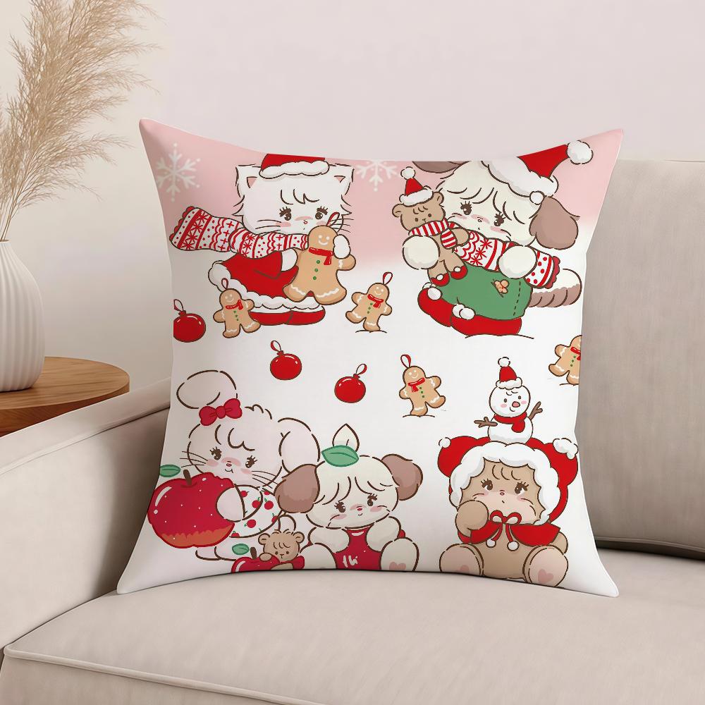 Cartoon Mikko cute cawaii Pillow Case Office Cushions Suitable For Sofa Car Bedroom Decorative Cushion Cover