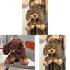 Cartoon Dog Plush Backpack For Girls With Large Capacity And Shoulder Strap