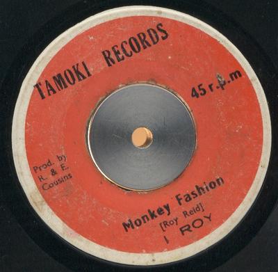 7inch Record IROY  Monkey Fashion  Fashion Monkey NONE Tamoki Records 1973 Jamaica Reggae Ska  Dub Used