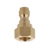 2 Pieces Pressure Washer Quick Connector Easy Connect Fitting Equipment D+E