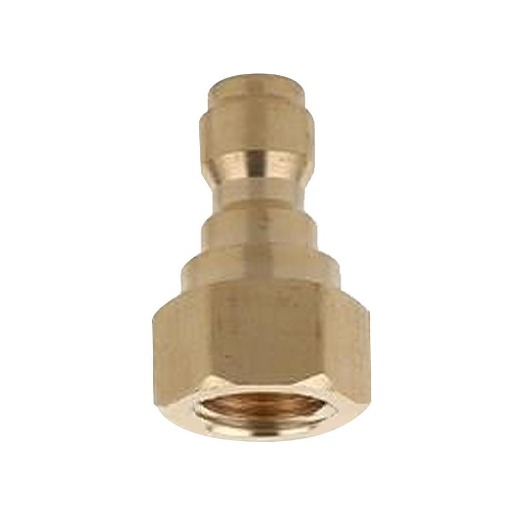 2 Pieces Pressure Washer Quick Connector Easy Connect Fitting Equipment D+E