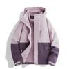 3-in-1 Waterproof Windproof Fleece Lined Jacket Outdoor Hiking Camping