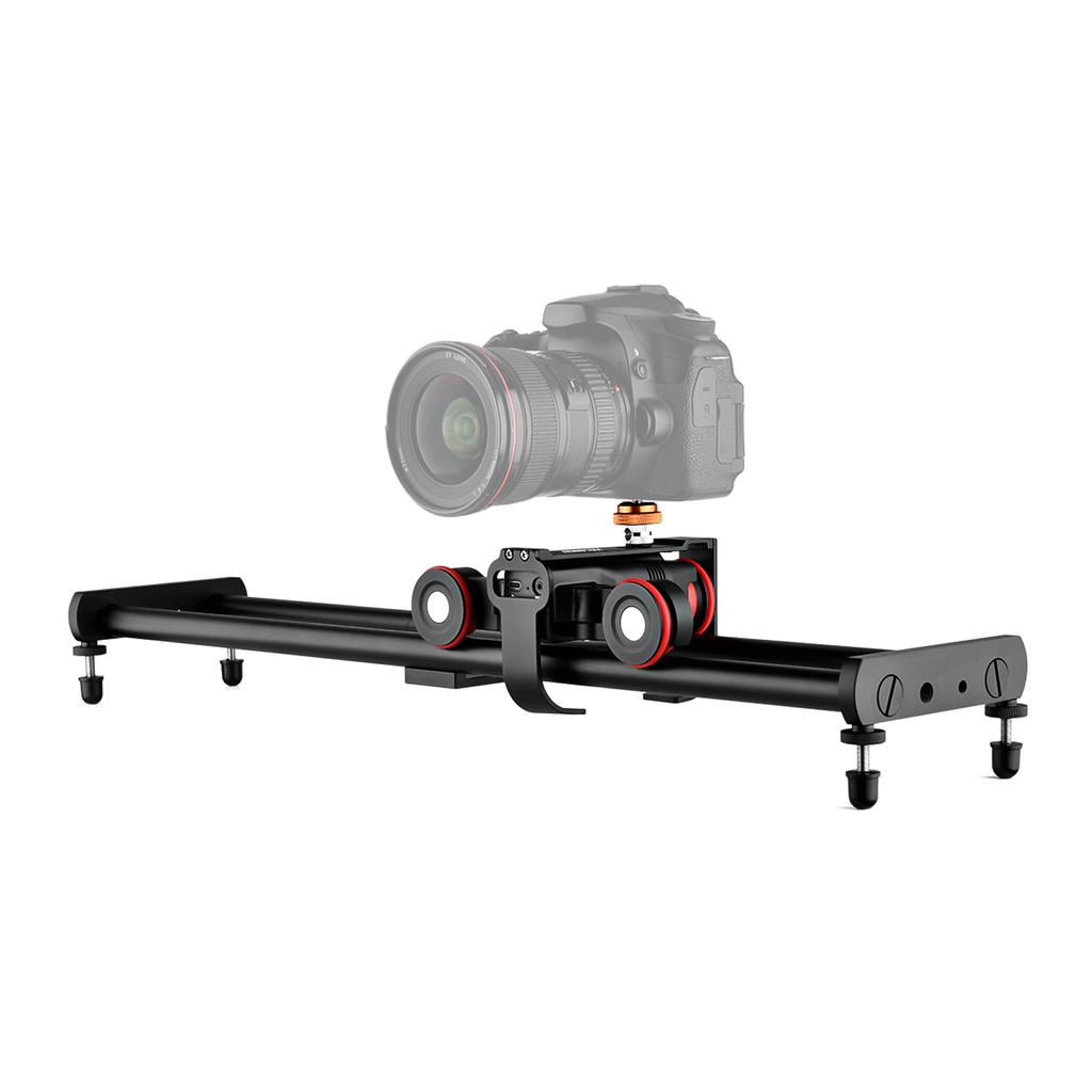 Andoer L5i Pro Camera Video Dolly Slider Kit med 3-hjuls Auto Dolly Car APP-kontroll Trinnløs