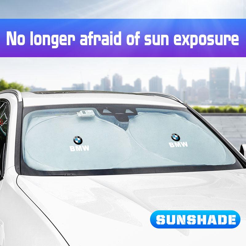 Parasolar pliabil pentru parbrizul față al mașinii, husă de protecție UV pentru BMW Performance F25 F26 F15 F16 E90 E91 E92 E60 E84 G22 G32 F13 F