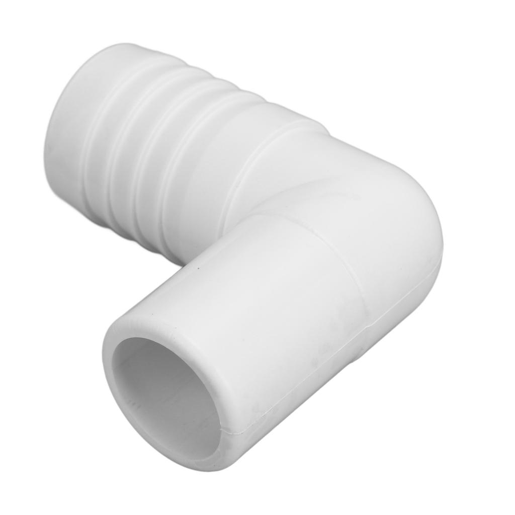 Bilge Pump Drain Connector 360 degrees  Rotatable ABS Drain Hose Fitting for G1100 Bilge Pump White