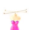 Les Trésors De Lily [D4639] - 'Marilyn' Bracelet Holder Pink