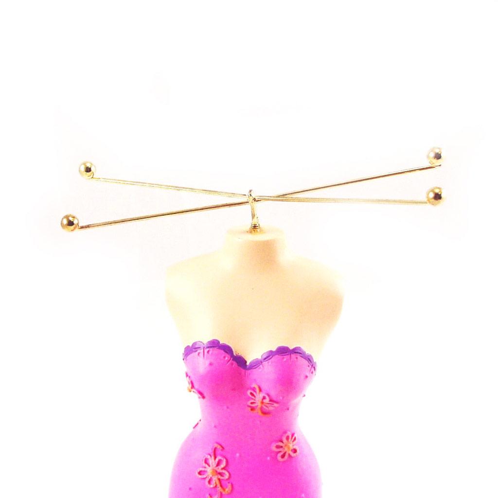Les Trésors De Lily [D4639] - 'Marilyn' Bracelet Holder Pink