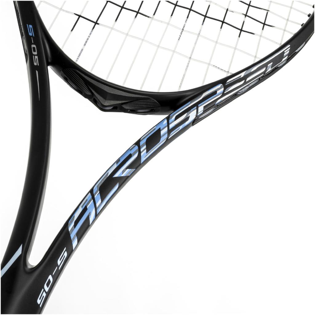 Mizuno Rachetă de tenis AcroSpeed pentru Soft Unisex 63JTN5A60 S-05 Tenis, (Numai cadru), Negru/Albastru deschis,