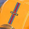 Martini Racing Style Car Motorcycle Sticker, Durable Vinyl Decal for Bumper Window Laptop Wall DIY Car Tuning Exterior Decor