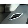 For BMW 2 Series Touring 15-19 Matte Silver Dashboard Air Outlet Vent Frame Trim