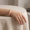 Willow Leaf Chinese Bamboo Joint Bangle Grid Bamboo Women's Hand Bracelet  Ladies