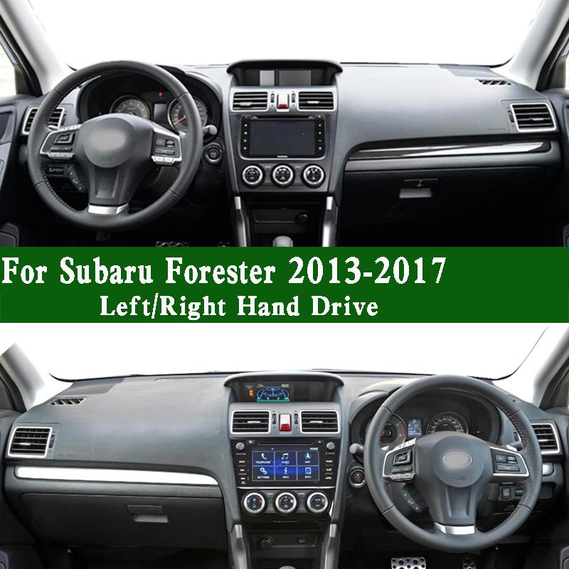 For Subaru Forester SJ9 SJG S13 SJ5 2013-2017 Dashmat Dashboard Cover trument Panel Protective Pad Dash Mat Anti-Dirt Proof