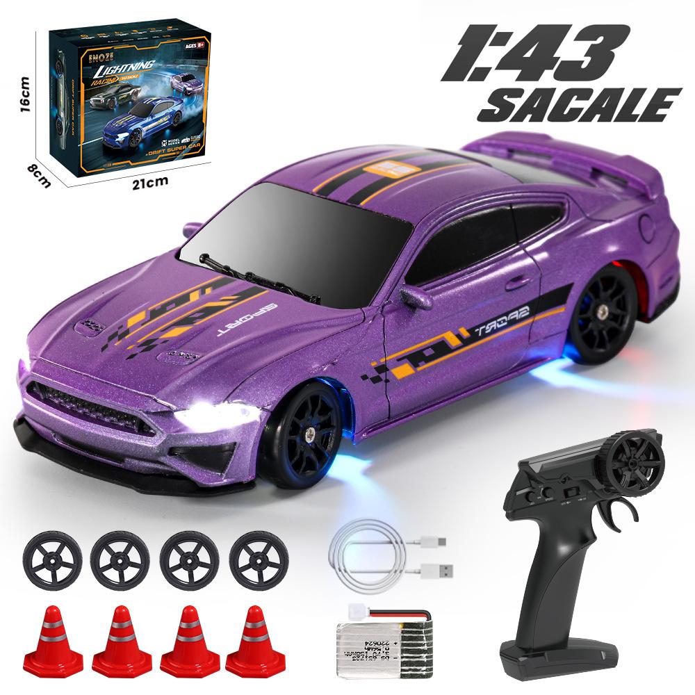 

RC Remote Control Car 1:43 Full Proportion 4WD With Gyroscope Professional Drive Drift 2.4G High-speed Racing Boy Toy Car