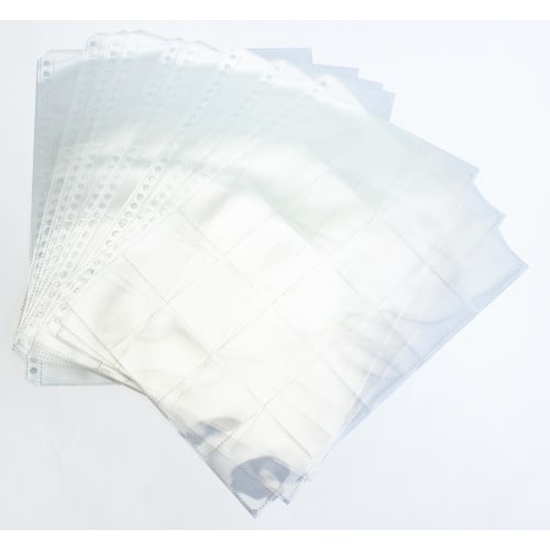 Seiun Shoten Chocolate Stickers, Large/Neo Size, Perfect Pocket Refills, A4 Size, Clear, 10-Pack