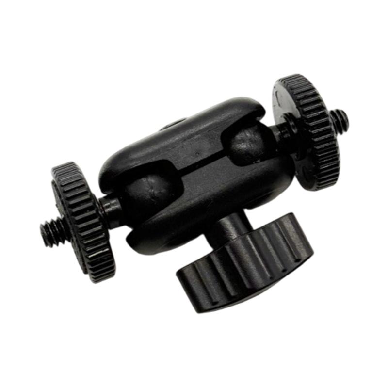 Universal 1/4Inch Screw Compatible Action Camera Holder for Action Cameras on Bikes Featuring Adjustable Rotation