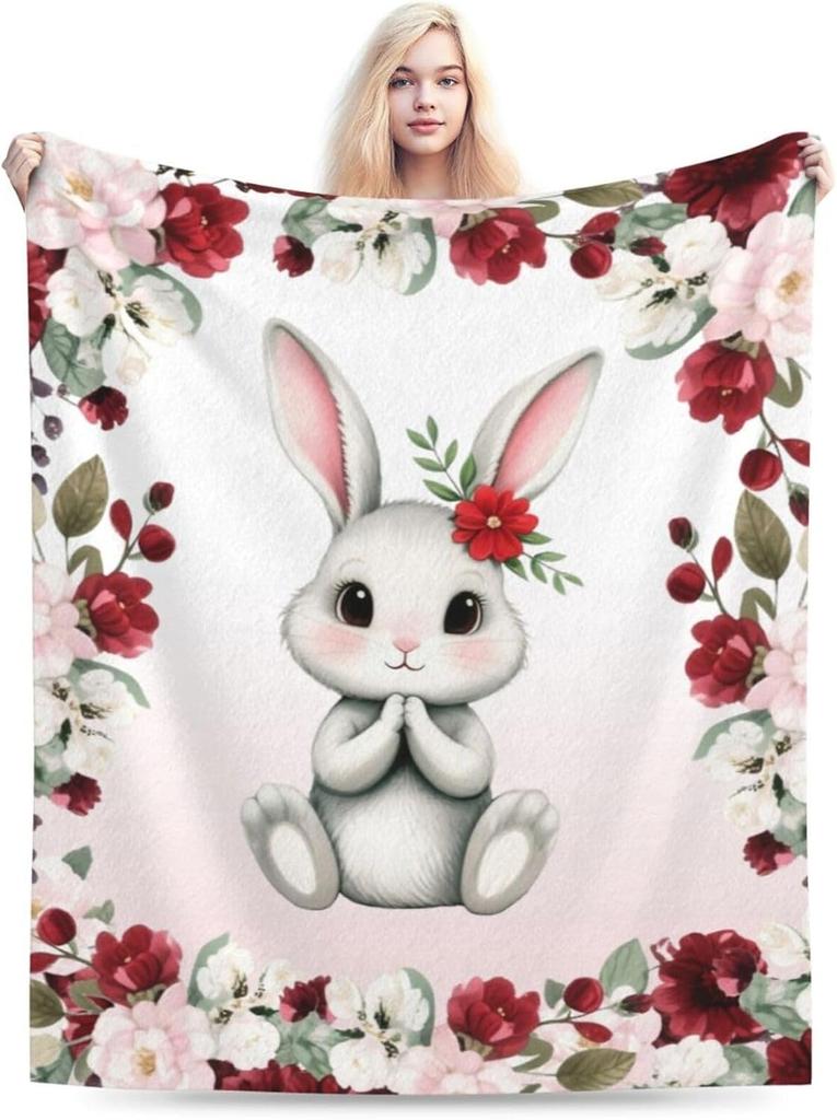 1PC Throw Cute Dachshunds Flannel Blanket for Couch Bed Sofa Warm Blankets Perfect Festival Gifts for a Girl Boy Who Loves Dogs
