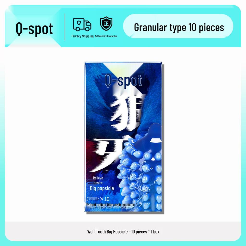 Q Point Ultra-Thin Lubricated Condoms - 10 Count Moisturizing & Safe for Adult Family Planning