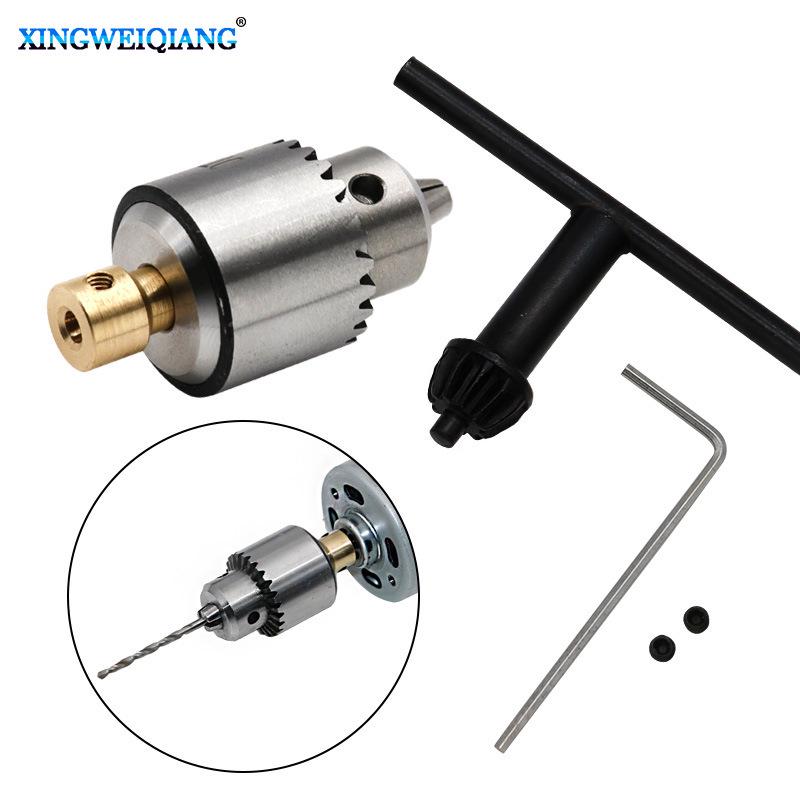 Mini Electric Drill Chuck Set: 4-Piece (0.3-4mm) with Collets for Electric Grinder and Drill