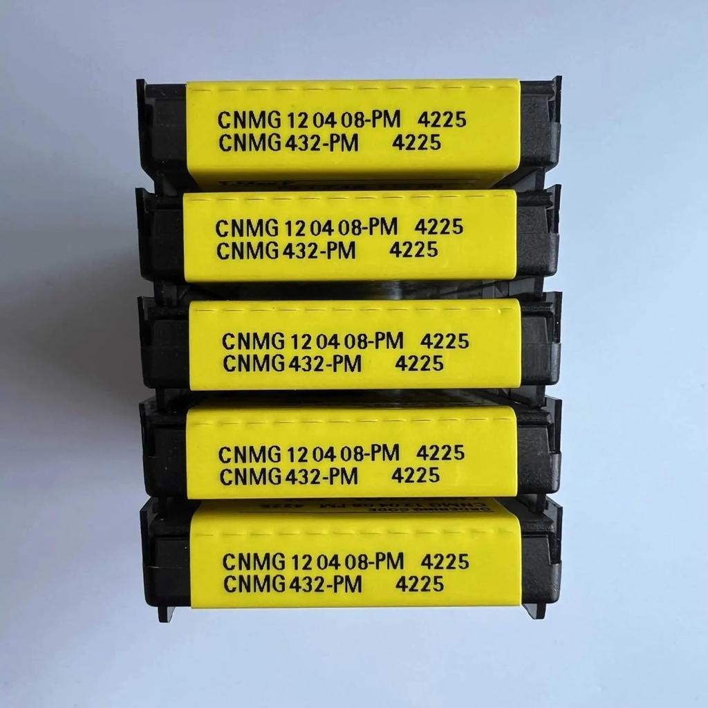 Original Sandvik / CNMG120408-PM 4225  / CNC Lathe Carbide Blade 10 PCS