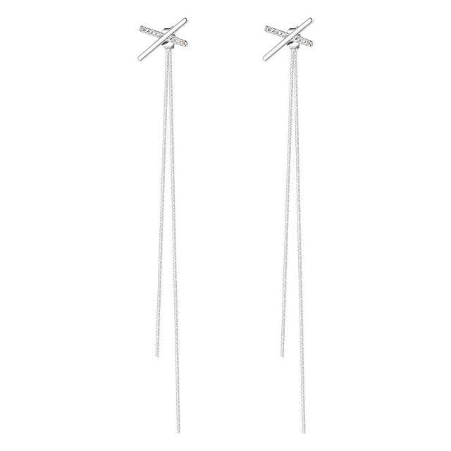 S925 Silver Needle Pearl Stud Earrings for Women