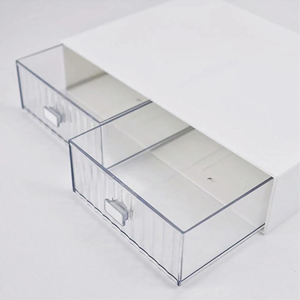 Multifunktionale Desktop-Organizer Schublade Box Kunststoff Desktop Schublade Kleinigkeiten Fall für Make-Up Organisation Wohnaccessoires