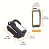 Wasserdichte Oberrohrtasche für Fahrrad mit Touchscreen-Handytasche – Passend für MTB & Rennräder