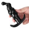 Large Silicone G-Spot Anal Plugs Tapered Prostate Massager for Beginners Advanced Waterproof Easy-Clean Discreet Adult Toy for Couples