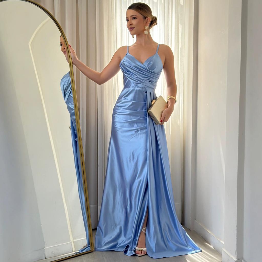 European and American women's clothing spring and summer new sleeveless dress hip-wrapped streamer backless suspender dress