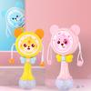 Non-Toxic Baby Rattles Teether Rattle Toy Musical Flashing Hand Bells Rabbit Hand Bells Newborn Infant Early Educational Toys Gifts 0-12M