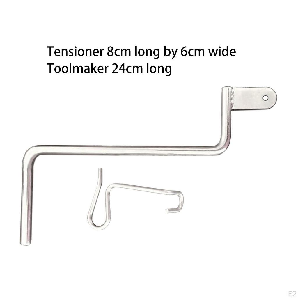 30Pcs Fence Tightener with 1 Handle Tensioning Tool Reusable Repair for Agricultural