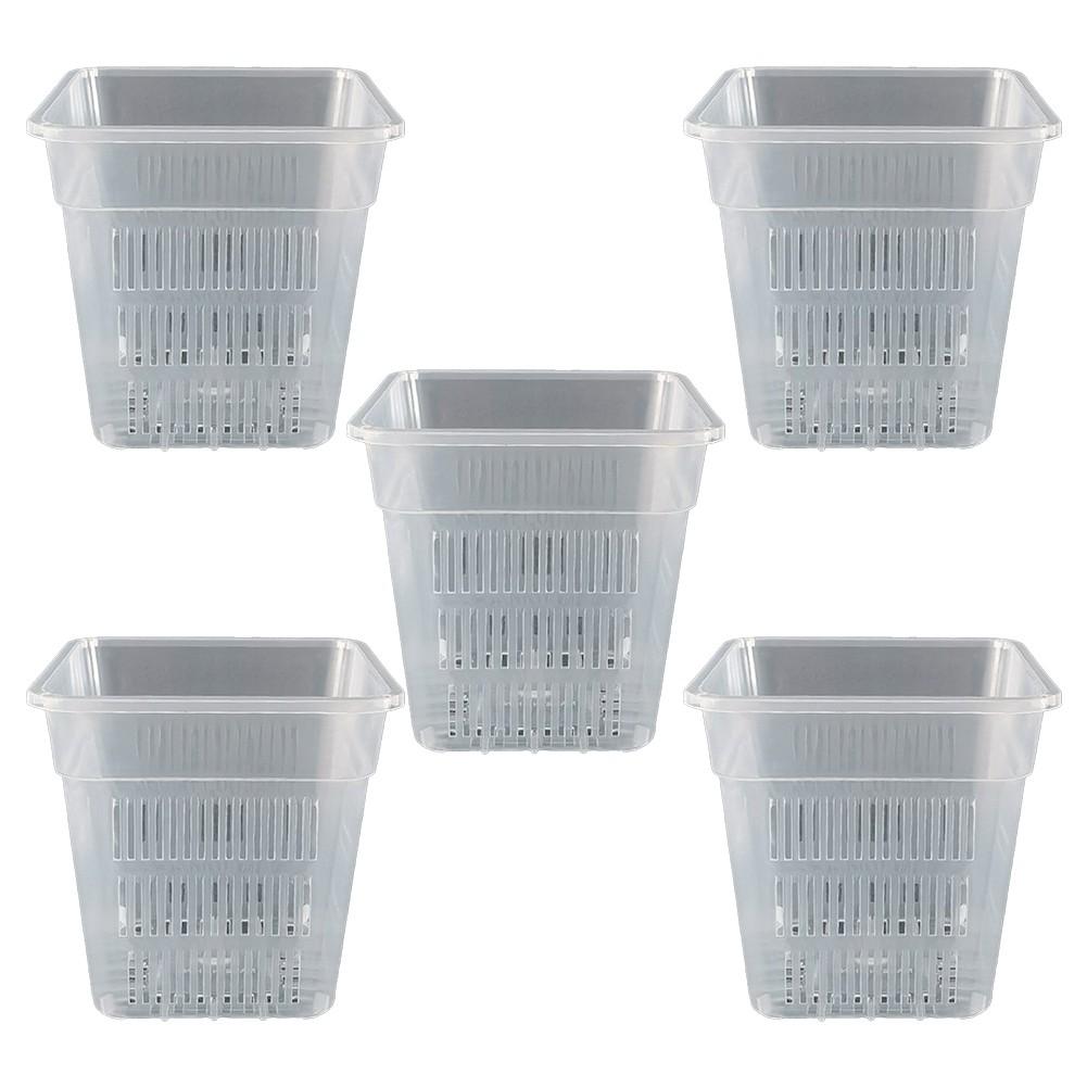 Root Observation Square Pot Designed for Optimal For Plant Growth Conditions