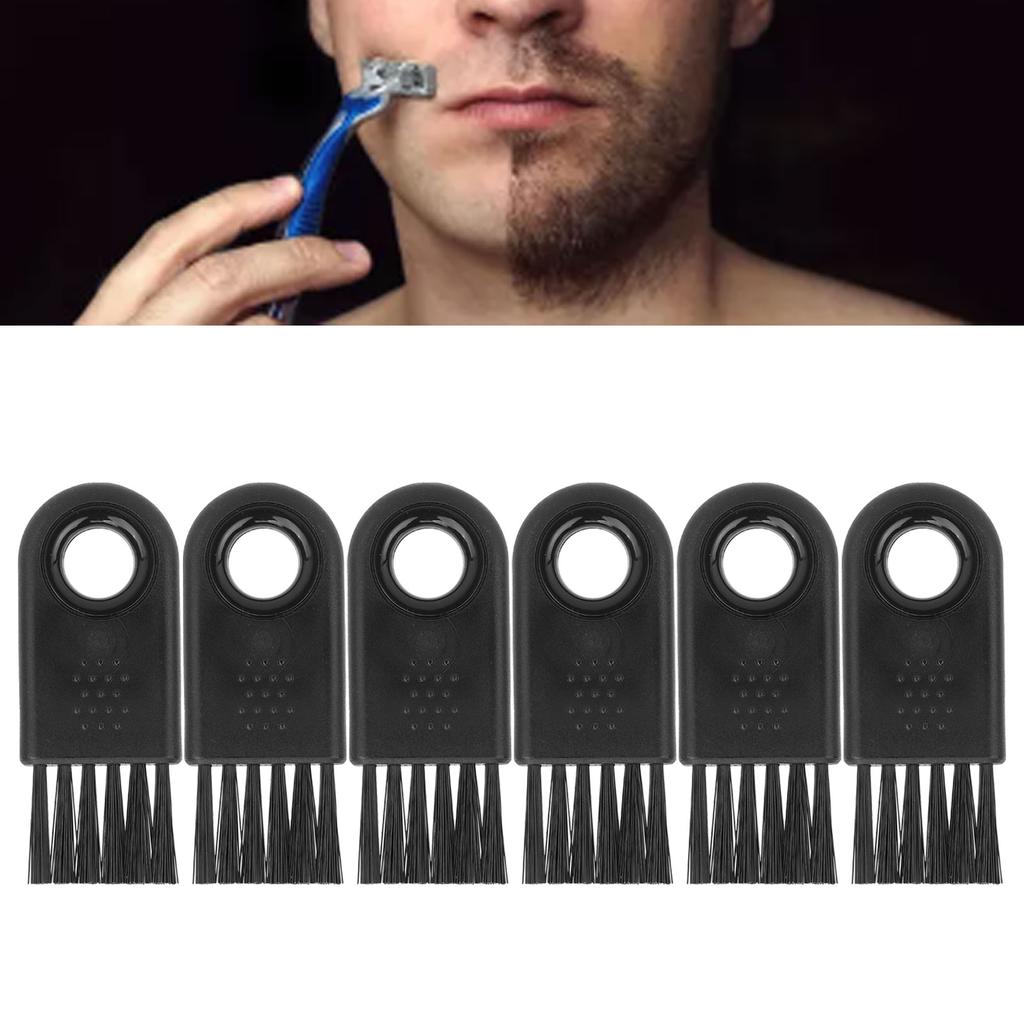 6Pcs Electric Shaver Cleaning Brush Mutifunctional Razor Cleaning Brush AntiSlip Trimmer Brush