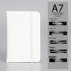 A7 Mini Pocket Notebook with Thick Leather Cover - Retro and Simple Design