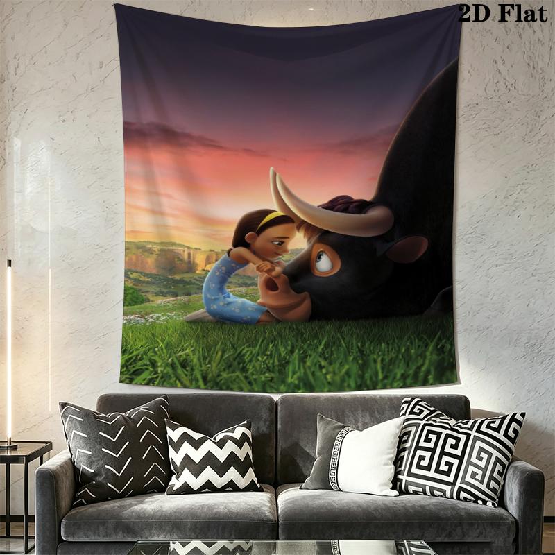 Ferdinand Wall Tapestry Aesthetic Wall Hanging Printed Fabric Blanket Decorative Tapestries for Bedroom Living Room Home Decor