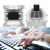 20PCS Black Switch Keyboard Switches 3 Pin Cross Black Axis Switch Replacement  Mechanical Keyboard