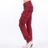 JMSHOP Women's Cotton Cargo Pants Leisure Trousers More Pocket Pants Causal Pants