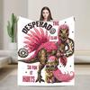 I Am Yelling Carl Funny Donut Cat Blanket Velvet Dungeon Crawler Carls Breathable Warm Throw Blanket for Home Outdoor Quilt