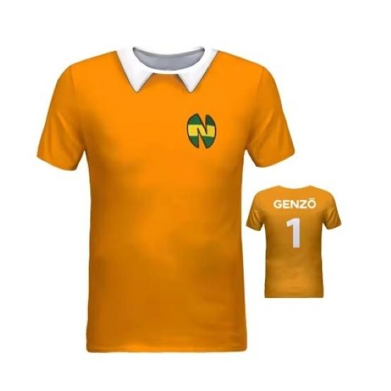 Captain Tsubasa Wakabayashi Price GK Goalkeeper Football Soccer T-Shirt Polo Jersey Japan Cartoon Animation Print Quick Dry Vintage Short Sleeve