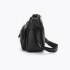 Borsa a tracolla in pelle PU Grande capacità Tracolla regolabile Borsa a tracolla per mamma Chiusura a zip Multi-scomparto Portafoglio da donna