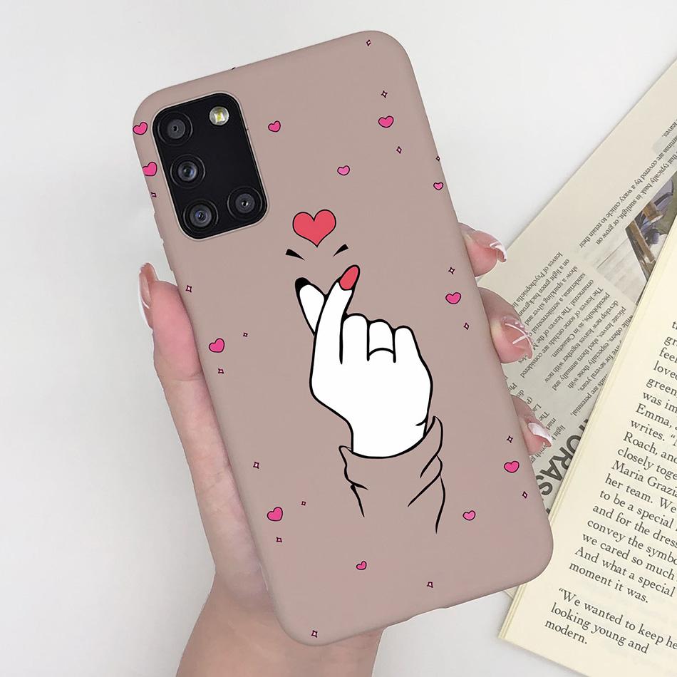 For Samsung Galaxy A31 Case For Samsung A31 A 31 SM-A315F 6.4 Phone Cover Soft Silicone Case For Coque Samsung A31 Phone Cases