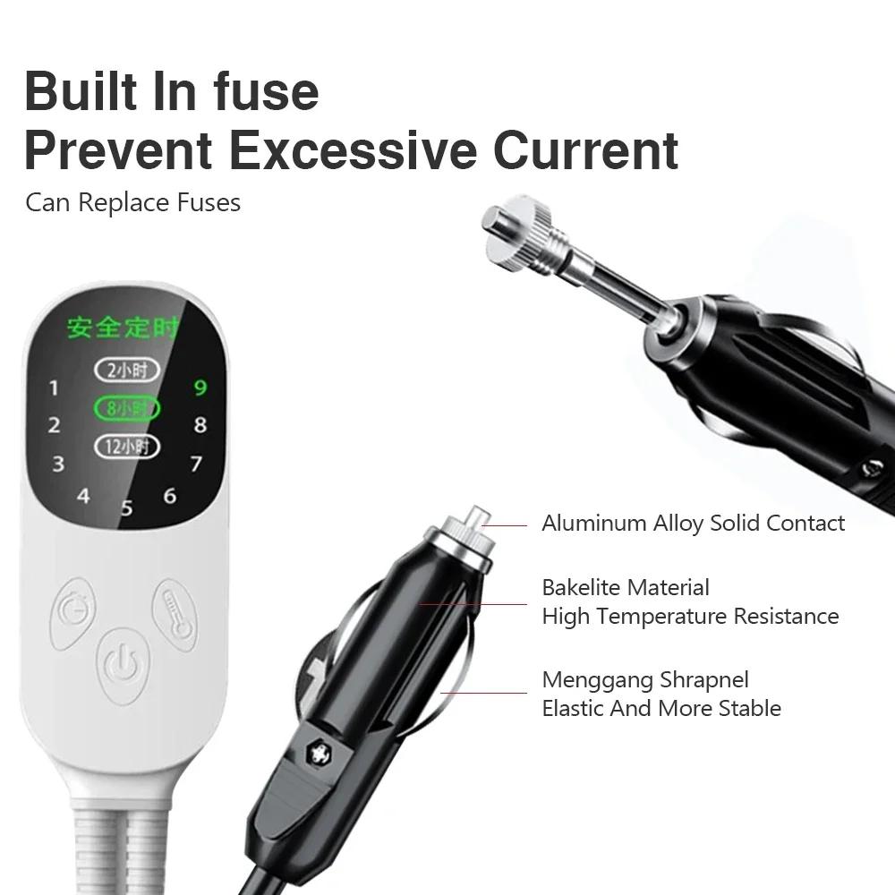 12V Elektrická vyhřívací deka do auta pro kempingové vozy Terénní vozidla Vyhřívací podložka 120cmx150cm 70x180cm Vyhřívání sedadel