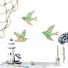 3Pcs/Set Wooden Flying Bird Wall Decoration, Farmhouse Rustic Bird Shape Wall Art, Wall Hanging Ornament for Living Room, Home, Office