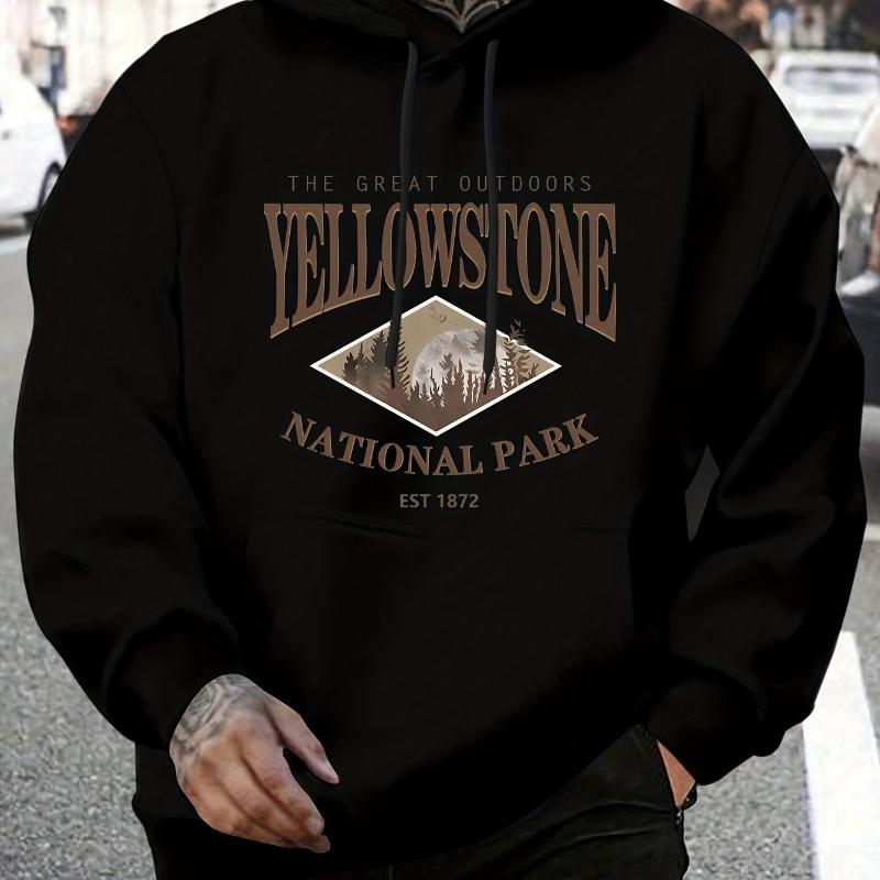 

Wear & Evening Walks, Slim Fit & Breathable, Men s Hooded Sweatshirt XXL чорний