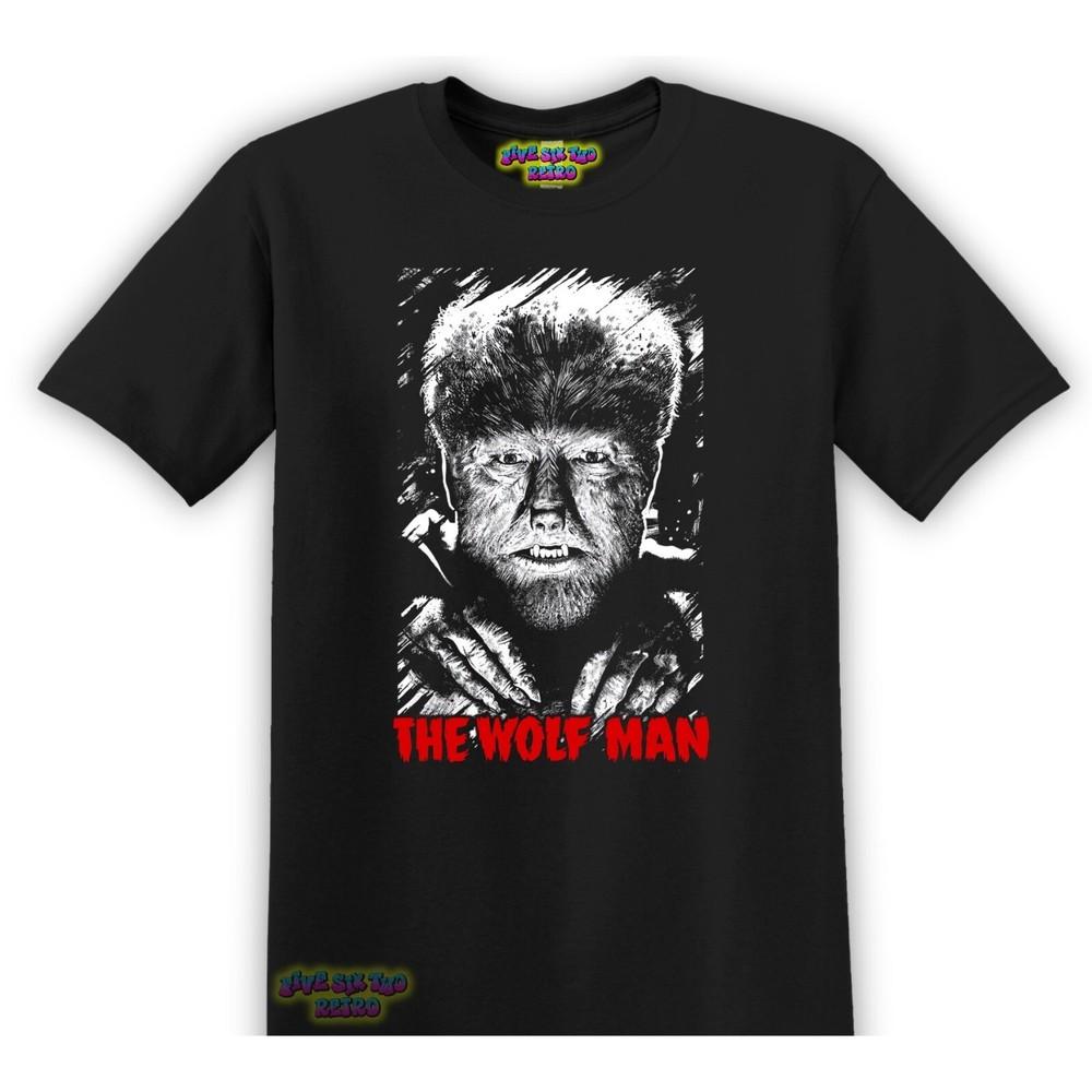 The Wolfman Horror Movie Black TShirt S3XL Unisex T-Shirt XXXL